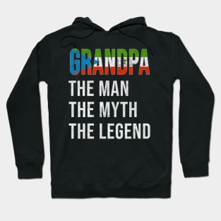 Grand Father Equatorial Guinean Grandpa The Man The Myth The Legend - Gift for Equatorial Guinean Dad With Roots From  Equatorial Guinea Hoodie